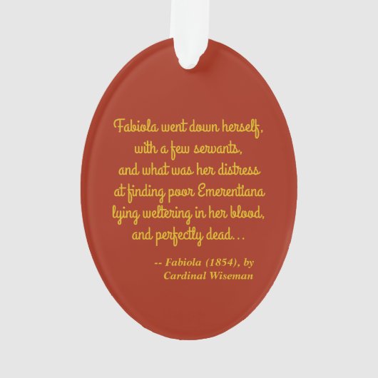 Saint Émerentiana de Rome (SAU 36) (dos)