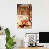 Saint Eulalia by John William Waterhouse Poster (Thuiskantoor)