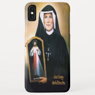 Saint Faustina, Divine Mercy iPhone XS Max Hoesje