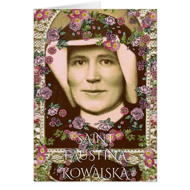 SAINT FAUSTINA KOWALSKA (Voorkant)