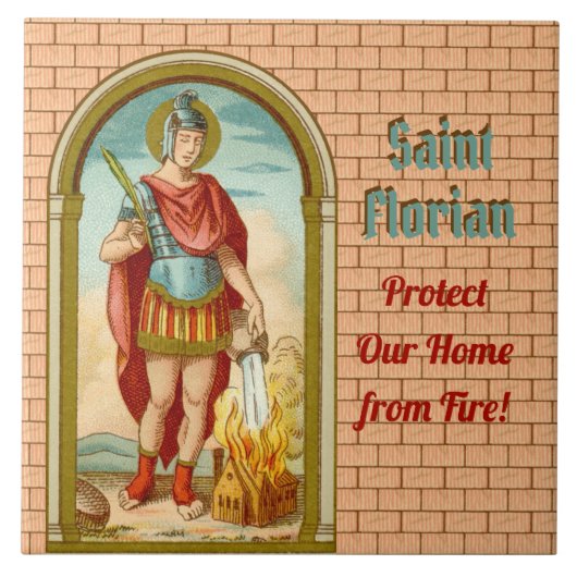Saint Florian de Lorch (BK 32) Carreau 2 (Devant)