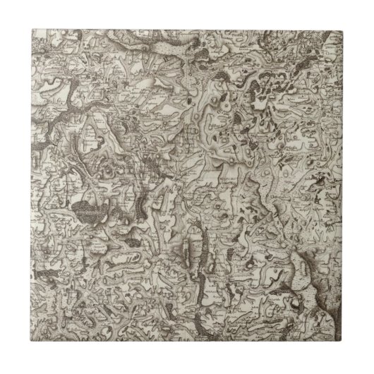 Saint Flour Tegeltje (Voorkant)