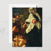 Saint Frances of Rome Briefkaart (Voorkant / Achterkant)