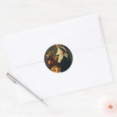 Saint Frances of Rome Ronde Sticker (Envelop)
