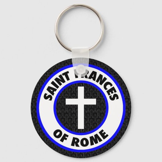Saint Frances of Rome Sleutelhanger (Voorkant)