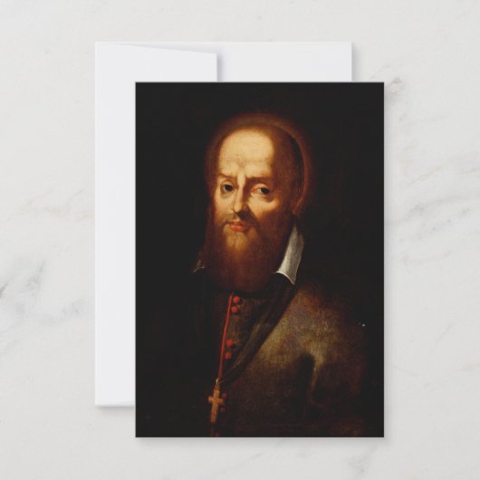 Saint Francis de Sales Bedankkaart (Voorkant)