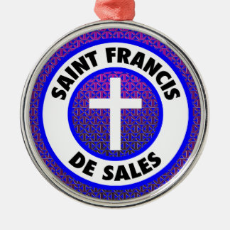 Saint Francis de Sales Metalen Ornament