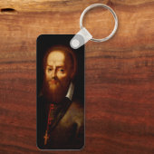 Saint Francis de Sales Sleutelhanger (Achterkant)
