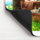 Saint Francis en de preaches van de vogels Muismat (Hoek)