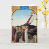 Saint Francis et la carte de voeux femelle de (Fleur jaune)
