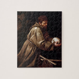 Saint Francis in Prayer - Caravaggio Legpuzzel
