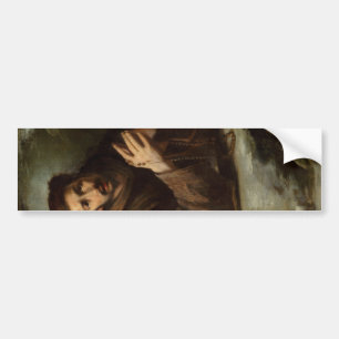 Saint Francis in Prayer (Christelijk geloof) Bumpersticker