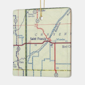 Saint Francis Kansas Keramisch Ornament (Links)