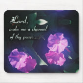 Saint Francis Prayer mousepad Muismat (Voorkant)