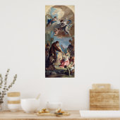 Saint Francis - Sebastiano Ricci Poster des Beaux- (Cuisine)