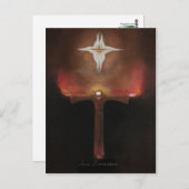 Saint Francis van Assisi Briefkaart (Voorkant / Achterkant)