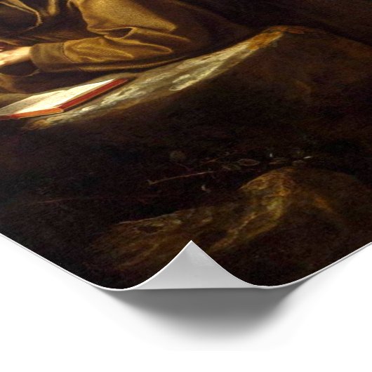 Saint Francis van Assisi Poster (Hoek)