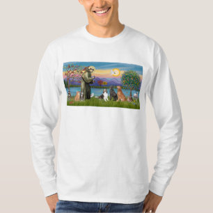 Saint Francius - 3 honden, 2 katten +++ T-shirt