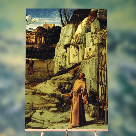Saint François dans le désert par Giovanni Bellini (Neutre)