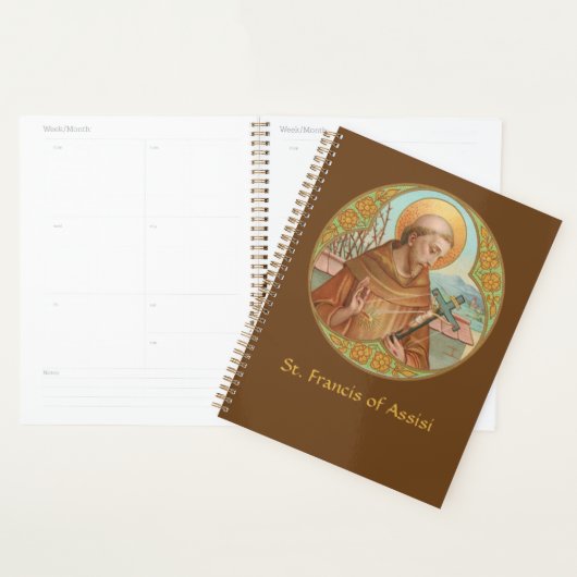 Saint François d'Assise (BK 002) (Devant avec enveloppe)