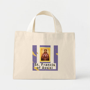 Saint François d'Assise Mini Sac fourre-tout
