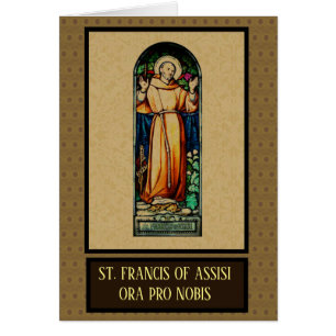 Saint François   Verre tendu   Prière pour la paix