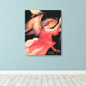 Saint Gabriel de Archangel Canvas Afdruk (Insitu (Houten vloer))