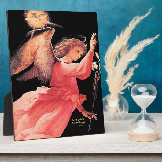 Saint Gabriel de Archangel Fotoplaat (Zijkant)