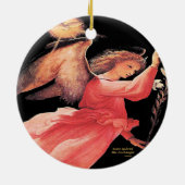 Saint Gabriel de Archangel Keramisch Ornament (Achterkant)