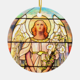 Saint Gabriel Keramisch Ornament