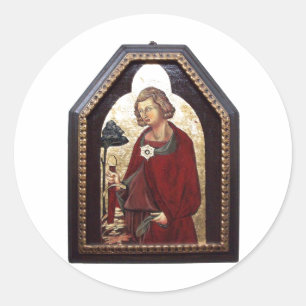 SAINT GALGANO / LEGEND OF THE SWORD IN THE ROCK RONDE STICKER