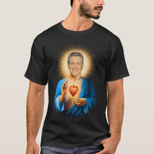 Saint Gavin Newsom Gebed T-shirt