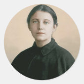 SAINT GEMMA GALGANI CLASSIC ROUND STICKER (Voorkant)