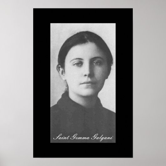 saint gemma galgani poster (Voorkant)