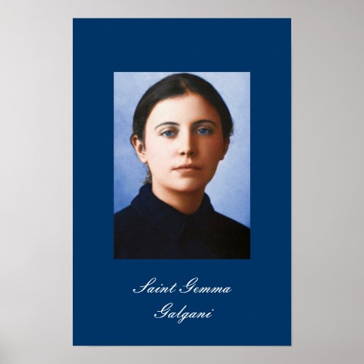 saint gemma galgani poster (Voorkant)