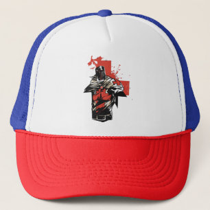 Saint George Christelijk Crusader Rode Kruis Trucker Pet