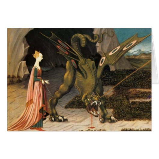 Saint George, Dragon en Princess (Voorkant Horizontaal)