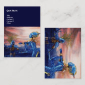 SAINT GEORGE EN ALIEN DRAGON VISITEKAARTJE (Voorkant / Achterkant)