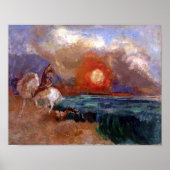 Saint George en de Draak Poster (Voorkant)