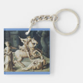 Saint George en de Draak Sleutelhanger (Achterkant)