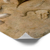 Saint George en de Dragon Renaissance Poster (Hoek)