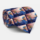 SAINT GEORGE EN DRAGON STROPDAS (Opgerold)