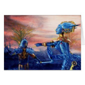 SAINT GEORGE ET ALIEN DRAGON (Devant horizontal)