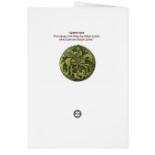 SAINT GEORGE ET DRAGON MEDALLION (Dos)