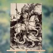 Saint George et le Dragon par Durer (Neutre)
