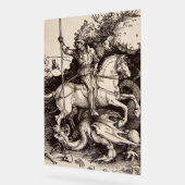 Saint George et le Dragon par Durer (Angle)