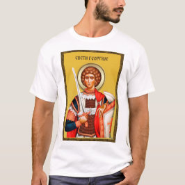 Saint George gifts, Saint George art, srb 4 T-shirt