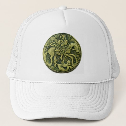 SAINT GEORGE MET DRAGON TRUCKER PET (Voorkant)