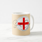 Saint George, Mug catholique au café (Devant droit)