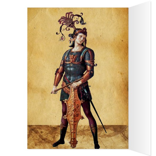 Saint George, Parchemin Brown (Intérieur (Gauche))